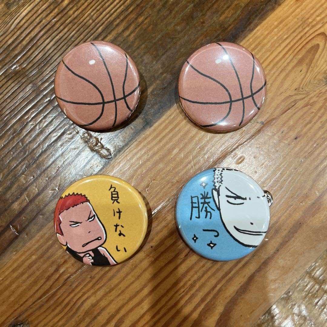 【未開封品】スラムダンク　桜木花道　缶バッジ スラムダンク 桜木花道缶バッジ イノウエバッジ店 - メルカリ